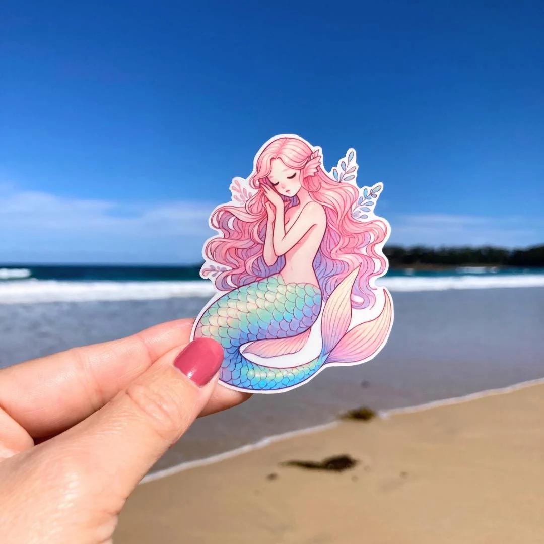 Vinyl sticker collection: Dreamy Ocean