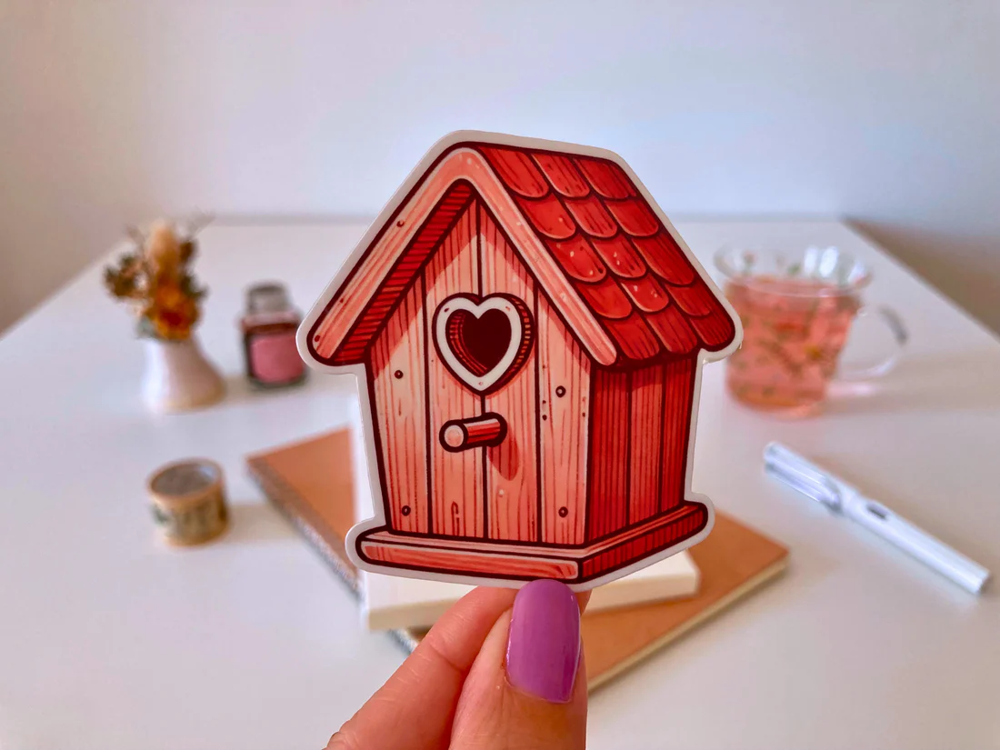 Love Heart Bird House